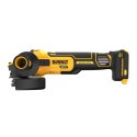 DEWALT SZLIFIERKA KĄTOWA AKUMULATOROWA 125 MM XR 18V 0*AH