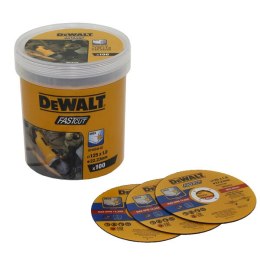 DEWALT TARCZA TNĄCA INOX 125*22,2*1MM 100PC