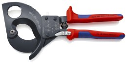 KNIPEX NOŻYCE DO KABLI 280MM, MECHANIZM ZAPADKOWY