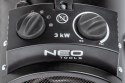 NEO NAGRZEWNICA ELEKTRYCZNA 3KW PRZEMYSŁOWA REGULACJA USTAWIENIA