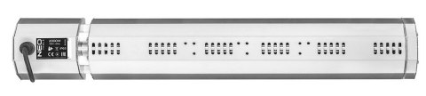 NEO PROMIENNIK 2000W IP65 Z PILOTEM, REGULACJA MOCY GOLDEN NEO PROMIENNIK 2000W IP65 Z PILOTEM, REGULACJA MOCY GOLDEN