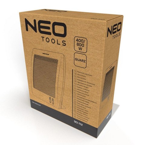 NEO PROMIENNIK KWARCOWY PODCZERWIENI 400W/800W NEO PROMIENNIK KWARCOWY PODCZERWIENI 400W/800W