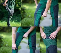 NEO SPODNIE ROBOCZE OUTDOOR ZIELONO-SZARE ROZMIAR XL