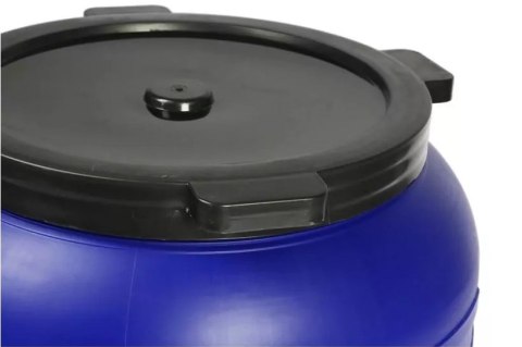 UN BECZKA PLASTIKOWA 100L OKRĄGŁA Z KRANIKIEM