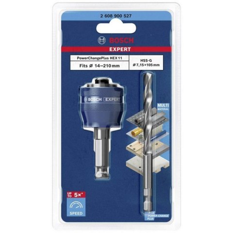 BOSCH ADAPTER DO OTWORNIC PC EXPERT 8.7MM + PILOT HSS-G 7.15*105MM BOSCH ADAPTER DO OTWORNIC PC EXPERT 8.7MM + PILOT HSS-G 7.15*105MM