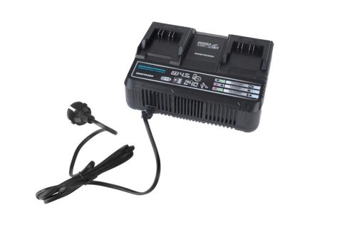 DEDRA SZYBKA ŁADOWARKA PODWÓJNA SMART 18V SAS+ALL DEDRA SZYBKA ŁADOWARKA PODWÓJNA SMART 18V SAS+ALL
