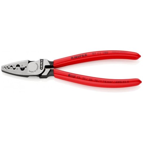 KNIPEX SAMONASTAWNE SZCZYPCE DO ZAGNIATANIA TULEJEK 180MM