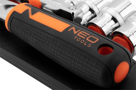 NEO ZESTAW KLUCZY NASADOWYCH 1/4'', 14SZT, 6-KĄTNE NEO ZESTAW KLUCZY NASADOWYCH 1/4'', 14SZT, 6-KĄTNE