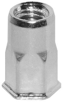 UN NITONAKRĘTKA Z KOŁNIERZEM STOŻKOWYM SZEŚCIOKĄTNA AN329 M6