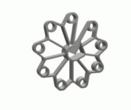 UN PODKŁADKA PLASTIKOWA PUNKTOWA PADIX 40/5-20 RING