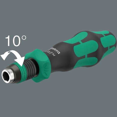 WERA RĘKOJEŚĆ Z UCHWYTEM DO GROTÓW 838 RA-R,FUNKCJA GRZECH. 1/4'' WERA RĘKOJEŚĆ Z UCHWYTEM DO GROTÓW 838 RA-R,FUNKCJA GRZECH. 1/4''