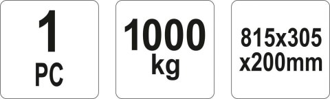 YATO NAJAZD SAMOCHODOWY 1T YATO NAJAZD SAMOCHODOWY 1T