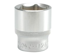 YATO NASADKA KRÓTKA 6-KĄTNA CHROMOWANA 1/2'' 27MM