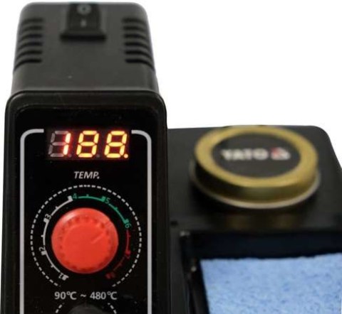 YATO STACJA LUTOWNICZA CYFROWA 60W TYP GROT, WYŚWIETLACZ LCD YATO STACJA LUTOWNICZA CYFROWA 60W TYP GROT, WYŚWIETLACZ LCD