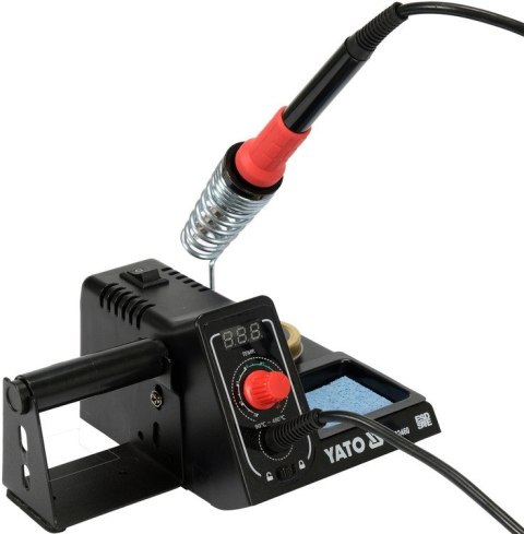 YATO STACJA LUTOWNICZA CYFROWA 60W TYP GROT, WYŚWIETLACZ LCD YATO STACJA LUTOWNICZA CYFROWA 60W TYP GROT, WYŚWIETLACZ LCD