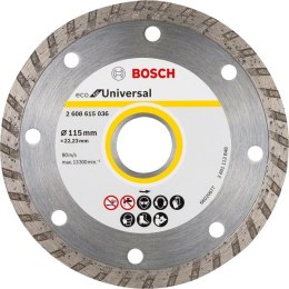 BOSCH TARCZA DIAMENTOWA BUDOWLANA ECO TURBO 115MM