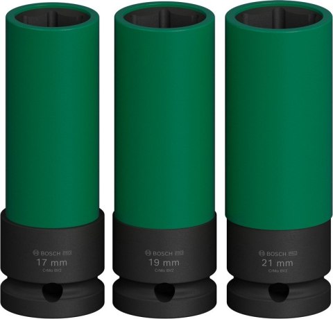 BOSCH ZESTAW KLUCZY NASADOWYCH 1/2'' XL PRO S 3SZT. BOSCH ZESTAW KLUCZY NASADOWYCH 1/2'' XL PRO S 3SZT.