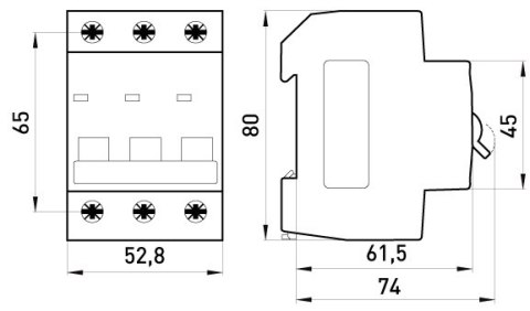ENEXT WYŁĄCZNIK NADPRĄDOWY MCB.PRO60 3P B16A 6KA ENEXT WYŁĄCZNIK NADPRĄDOWY MCB.PRO60 3P B16A 6KA