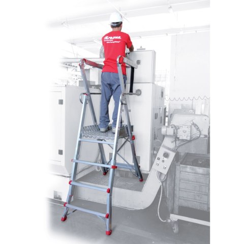 FARAONE DRABINA/PODEST ROBOCZY PLS5 130/238CM 5 STOPNI FARAONE DRABINA/PODEST ROBOCZY PLS5 130/238CM 5 STOPNI