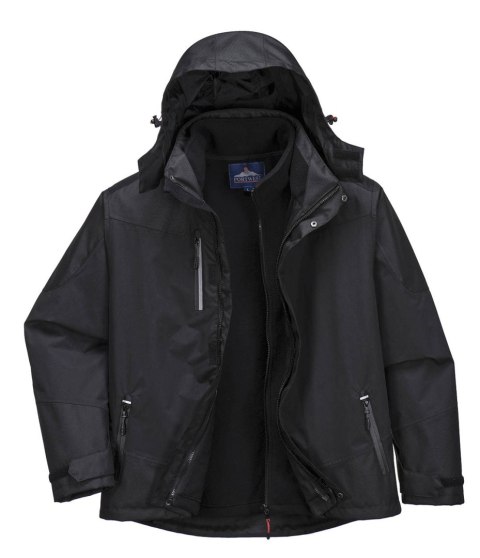 PORTWEST KURTKA OCIEPLANA 3W1 S553 CZARNA XXL PORTWEST KURTKA OCIEPLANA 3W1 S553 CZARNA XXL