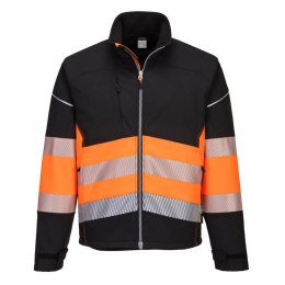 PORTWEST KURTKA OSTRZEGAWCZA SOFTSHELL PW375BKO ROZMIAR XL