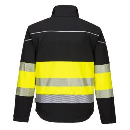 PORTWEST KURTKA OSTRZEGAWCZA SOFTSHELL PW375BKY ROZMIAR XL