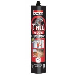 SOUDAL KLEJ MONTAŻOWY SUPER MOCNY 380G T-REX