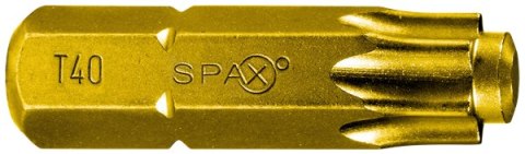 SPAX BIT, GROT, KOŃCÓWKA 40 25MM T-STAR PLUS