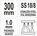 YATO SZCZYPCE UNIWERSALNE 300MM
