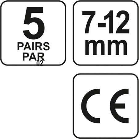 YATO ZATYCZKI DO USZU PIANKA 33DB 5PAR YATO ZATYCZKI DO USZU PIANKA 33DB 5PAR