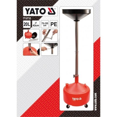 YATO ZLEWARKA DO OLEJU 20L YATO ZLEWARKA DO OLEJU 20L