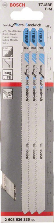 BOSCH BRZESZCZOT DO WYRZYNARKI T718BF 3SZT. BOSCH BRZESZCZOT DO WYRZYNARKI T718BF 3SZT.