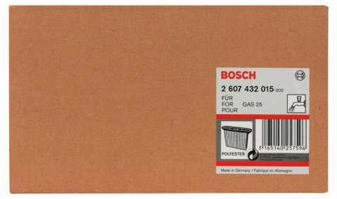 BOSCH FILTR POLIESTROWY GAS25 BOSCH FILTR POLIESTROWY GAS25