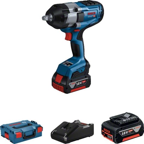 BOSCH KLUCZ UDAROWY AKUMULATOROWY 1/2' GDS 18V-1000 2*5.0AH BOSCH KLUCZ UDAROWY AKUMULATOROWY 1/2' GDS 18V-1000 2*5.0AH