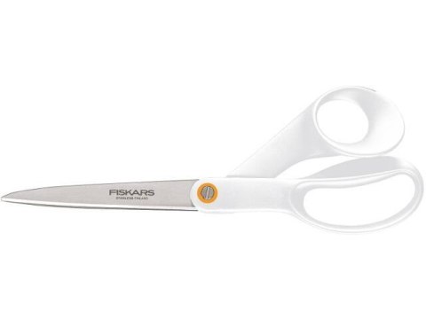 FISKARS NOŻYCZKI UNIWERSALNE, 21 CM, BIAŁE