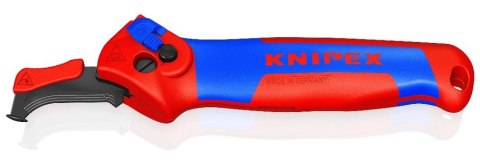 KNIPEX NÓŻ DO ŚCIĄGANIA IZOLACJI ZE STOPKA PROWADZĄCĄ