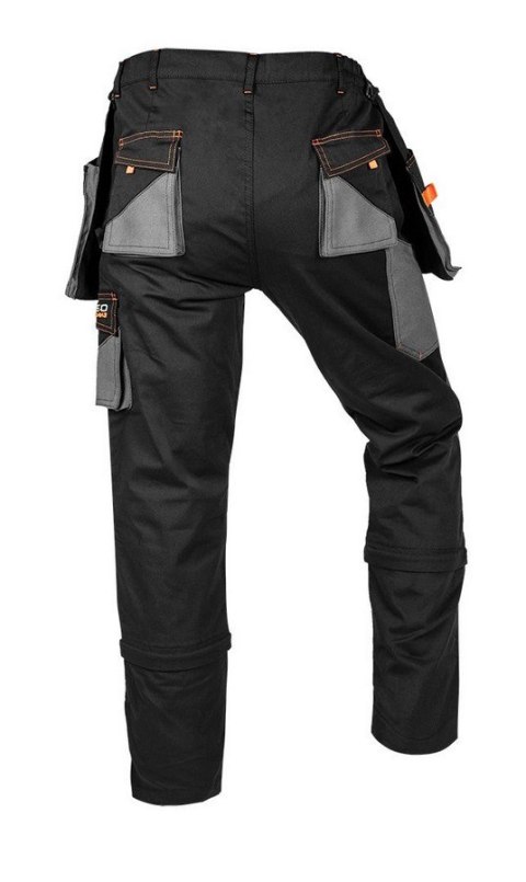 NEO SPODNIE ROBOCZE HD SLIM ODPINANE KIESZENIE ROZMIAR XXL NEO SPODNIE ROBOCZE HD SLIM ODPINANE KIESZENIE ROZMIAR XXL
