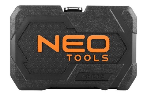 NEO ZESTAW KLUCZY NASADOWYCH 1/4'' 46SZT NEO ZESTAW KLUCZY NASADOWYCH 1/4'' 46SZT