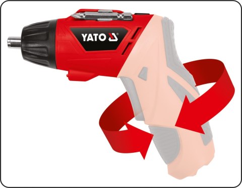 YATO WKRĘTAK AKUMULATOROWY 3.6V 1.3 AH YATO WKRĘTAK AKUMULATOROWY 3.6V 1.3 AH