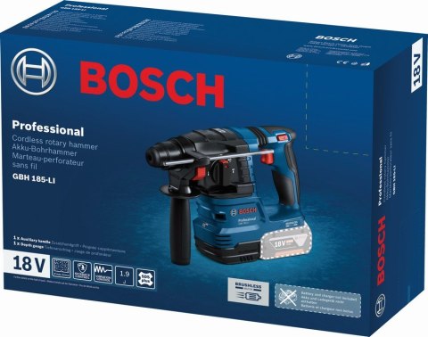 BOSCH MŁOT UDAROWY OBROTOWY AKUMULATOROWY SDS+ GBH 185-LI 0*AH BOSCH MŁOT UDAROWY OBROTOWY AKUMULATOROWY SDS+ GBH 185-LI 0*AH