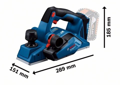 BOSCH STRUG AKUMULATOROWY GHO 185-LI 0*AH BOSCH STRUG AKUMULATOROWY GHO 185-LI 0*AH