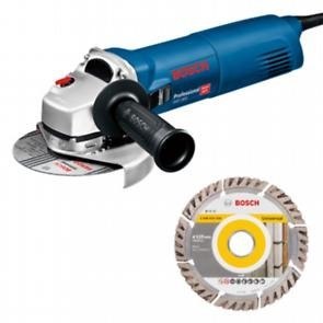 BOSCH SZLIFIERKA KĄTOWA 125MM GWS 1400 1400W + TARCZA DIAMENTOWA BOSCH SZLIFIERKA KĄTOWA 125MM GWS 1400 1400W + TARCZA DIAMENTOWA