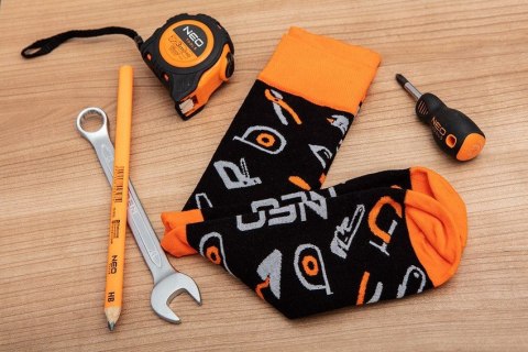 NEO SKARPETY KOLOROWE NEO TOOLS, ROZMIAR 43-46 NEO SKARPETY KOLOROWE NEO TOOLS, ROZMIAR 43-46