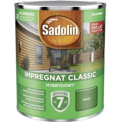 SADOLIN SADOLIN IMPREGNAT CLASSIC HYBRYDOWY 7 LAT AKACJA 0.75L