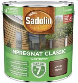 SADOLIN SADOLIN IMPREGNAT CLASSIC HYBRYDOWY 7 LAT ORZECH CIEMNY 2.5L