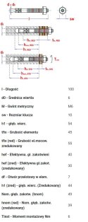 UN KOTWA PIERŚCIENIOWA SMART S-TB7 6*100/45-55 OCYNK BIAŁY