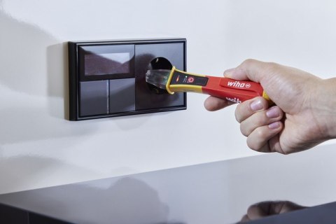 WIHA PRÓBNIK NAPIĘCIA VOLT DETECTOR BEZDOTYKOWY, JEDNOBIEGUNOWY WIHA PRÓBNIK NAPIĘCIA VOLT DETECTOR BEZDOTYKOWY, JEDNOBIEGUNOWY