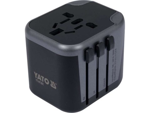 YATO ADAPTER PODRÓŻNY UNIW. 2XUSB 12W YATO ADAPTER PODRÓŻNY UNIW. 2XUSB 12W