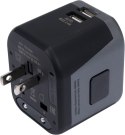 YATO ADAPTER PODRÓŻNY UNIW. 2XUSB 12W