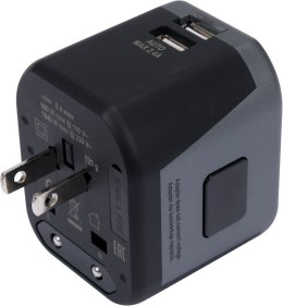 YATO ADAPTER PODRÓŻNY UNIW. 2XUSB 12W